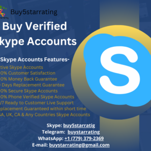 Buy Verified Skype Accounts